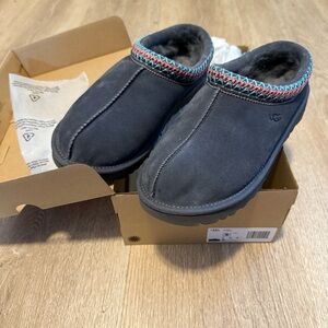 UGG Tasman Dark Gray Size 8 with box